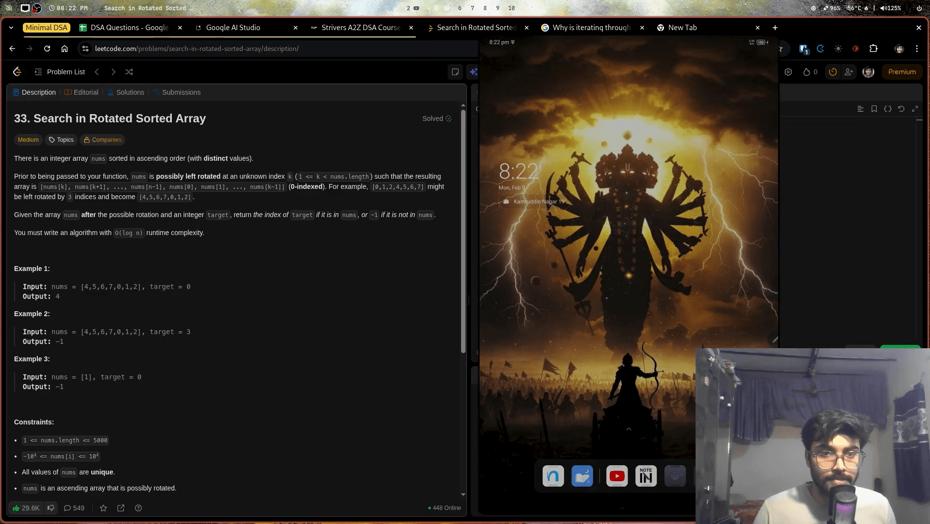 Day 4/90: HFT Prep – Navigating Rotated Arrays & Memory Reallocations